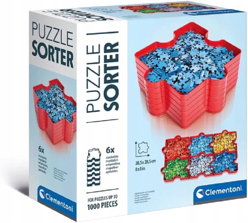 SORTER NA PUZZLE ORGANIZER DO PRZECHOWYWANIA PUZZLI POMYSŁ NA